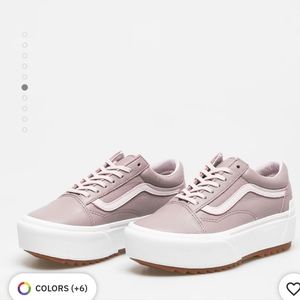 NWT Van's Old Skool Stacked Rose